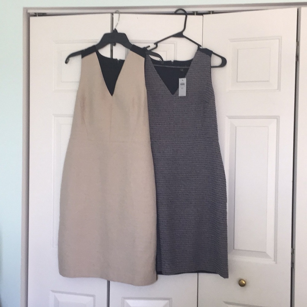 Beautiful never worn sheath zippered back dresses.